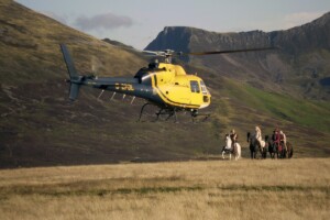 Colour of Magic for Sky - on location in Snowdonia with helicopter film crew Colour of Magic for Sky - on location in Snowdonia with helicopter film crew